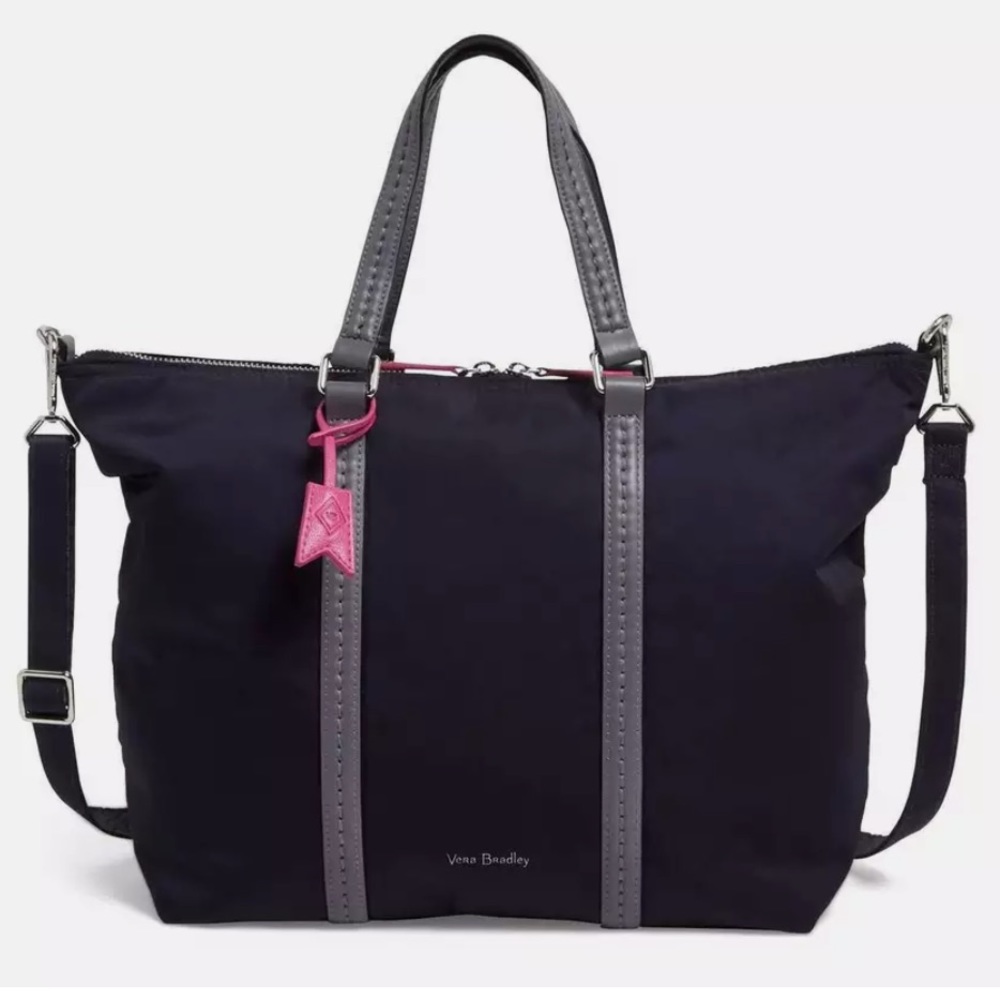 Vera Bradley Midtown navy Tote/satchel